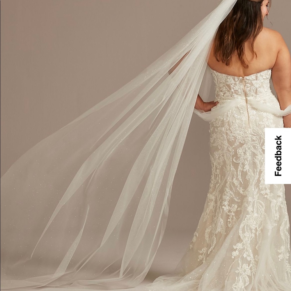 Glitter Cathedral Veil